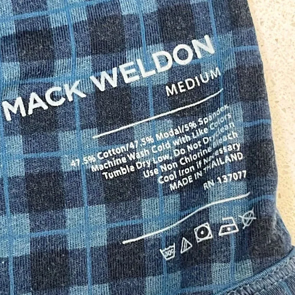Lot of (2) Mack Weldon Boxer Brief Trunk Underwear Size Medium